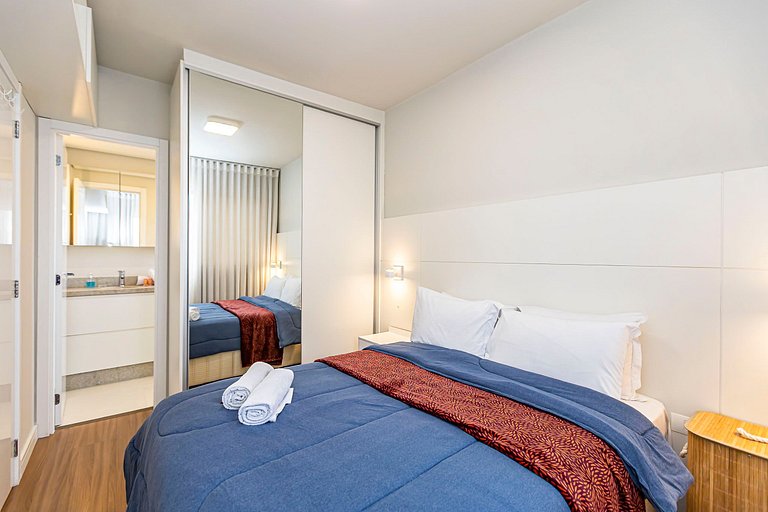 Apartamento de 1 quarto super confortável -PLU0801