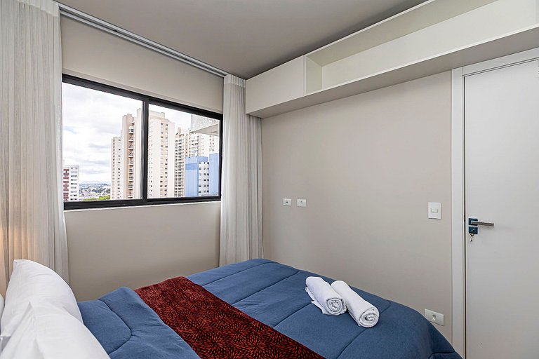 Apartamento de 1 quarto super confortável -PLU0801