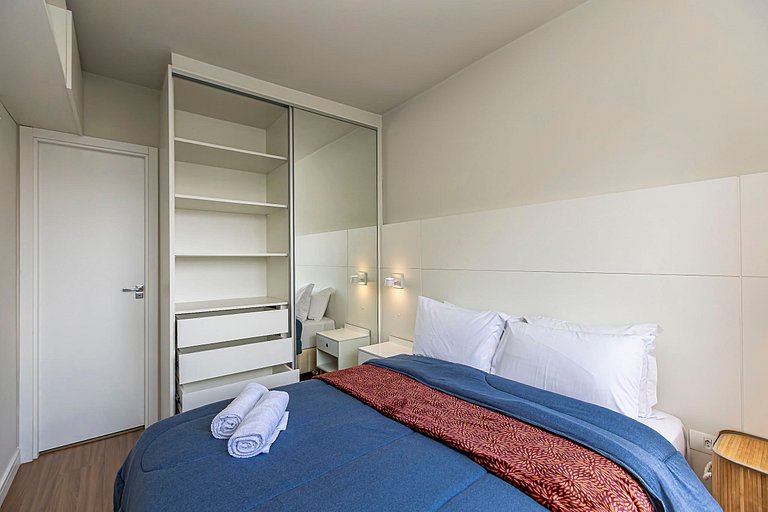 Apartamento de 1 quarto super confortável -PLU0801