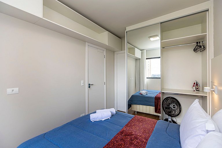 Apartamento de 1 quarto super confortável -PLU0801