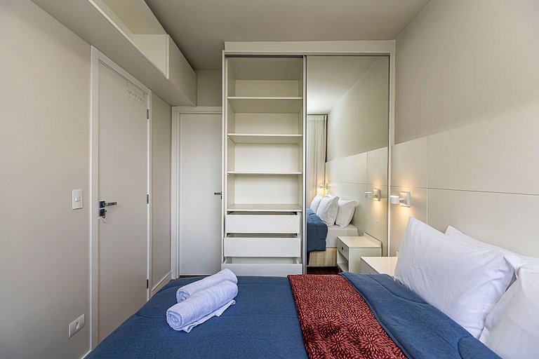 Apartamento de 1 quarto super confortável -PLU0801