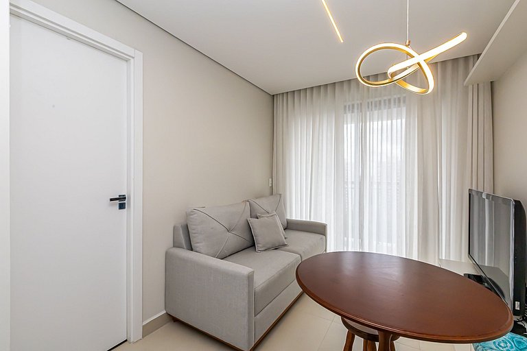 Apartamento de 1 quarto super confortável -PLU0801