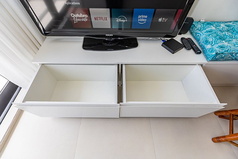 Apartamento de 1 quarto super confortável -PLU0801