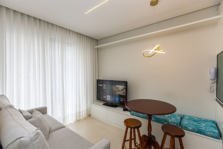 Apartamento de 1 quarto super confortável -PLU0801