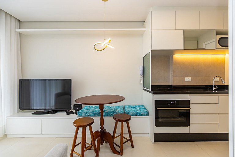Apartamento de 1 quarto super confortável -PLU0801