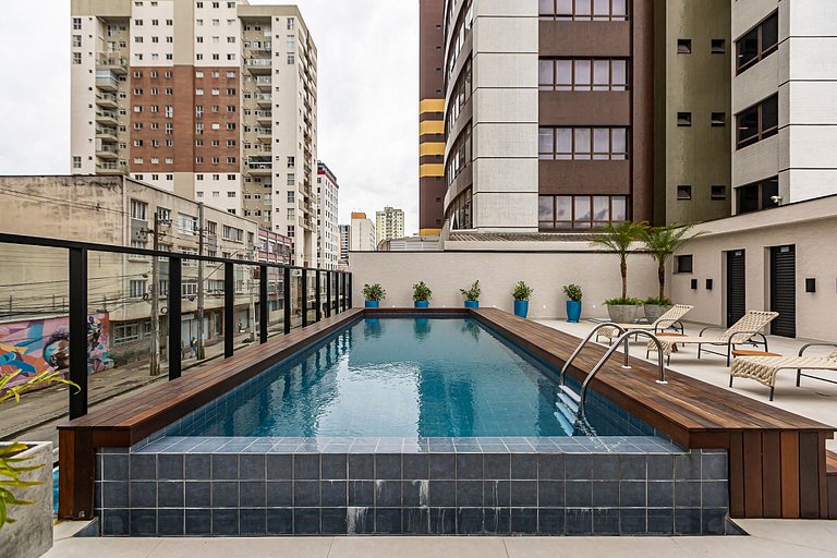 Studio c/Piscina Perto do Shopping Estação-VGS1201